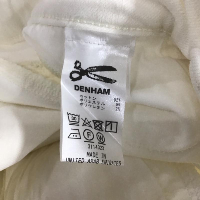 デンハム DENHAM パンツ デニム、ジーンズ 無地 白 / ホワイト /  メンズ USED 古着 中古 10130903