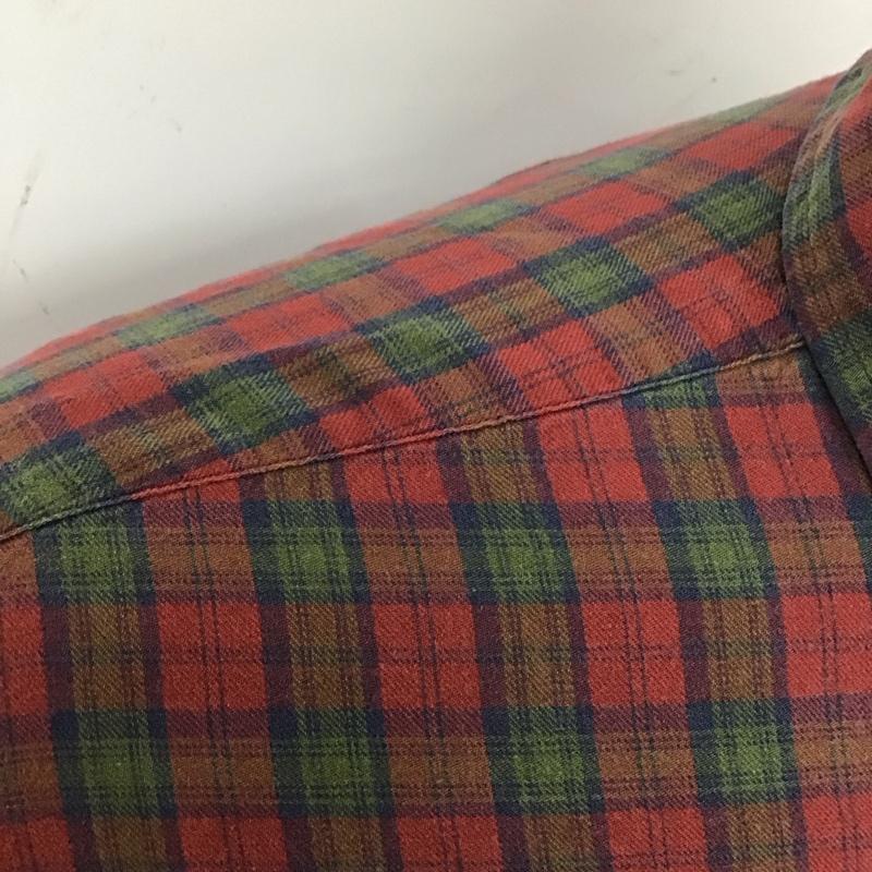 ラルフローレン RALPHLAUREN シャツ、ブラウス 長袖 ボタンダウン コットン チェック L ワンポイント マルチカラー / マルチカラー /  メンズ USED 古着 中古 10114955