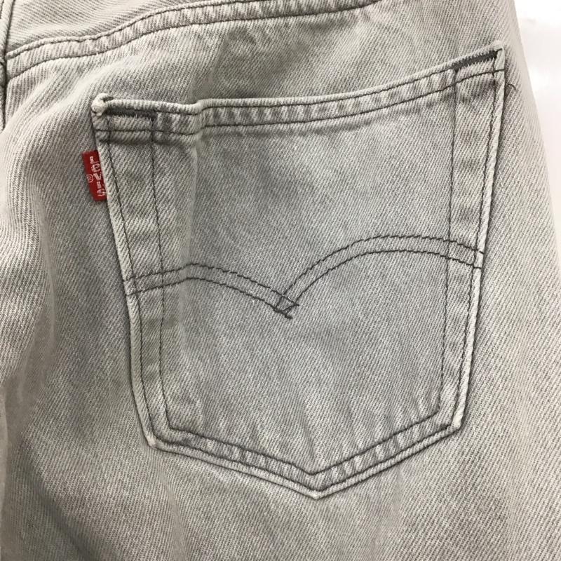リーバイス Levi s パンツ デニム、ジーンズ デニムパンツ ストレートパンツ スリムパンツ 501 80s 89年 アメリカ製 31インチ 無地 灰 / グレー /  メンズ USED 古着 中古 10114694