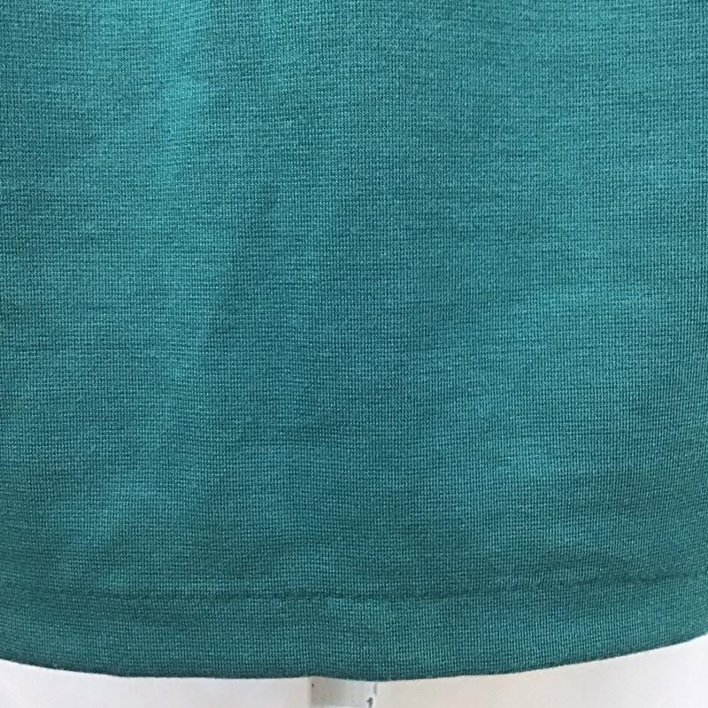 ニコアンド niko and... スカート ミニスカート ON41DM13TO CポンチタックタイトSK タグ付き M 無地 緑 / グリーン /  レディース USED 古着 中古 10115405