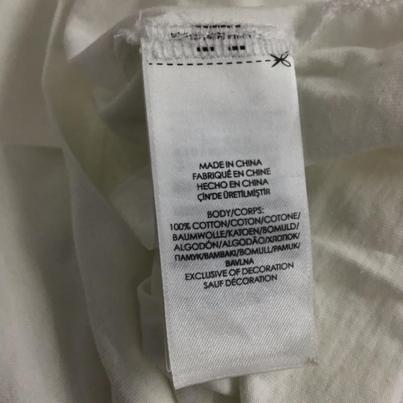 ポロラルフローレン POLO RALPH LAUREN Tシャツ 半袖 半袖カットソー プリントTシャツ クルーネックカットソー M ロゴ、文字 白 / ホワイト /  メンズ USED 古着 中古 10131507