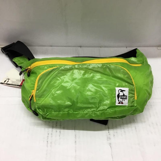 チャムス CHUMS ウエストバッグ ウエストバッグ RIP STOP FANNY PACK ロゴ、文字 薄緑 / ライトグリーン /  メンズ USED 古着 中古 10106345