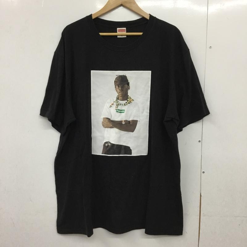 シュプリーム Supreme Tシャツ 半袖 24ss 半袖カットソー プリントTシャツ クルーネックカットソー XL ロゴ、文字 黒 / ブラック /  メンズ USED 古着 中古 10150879