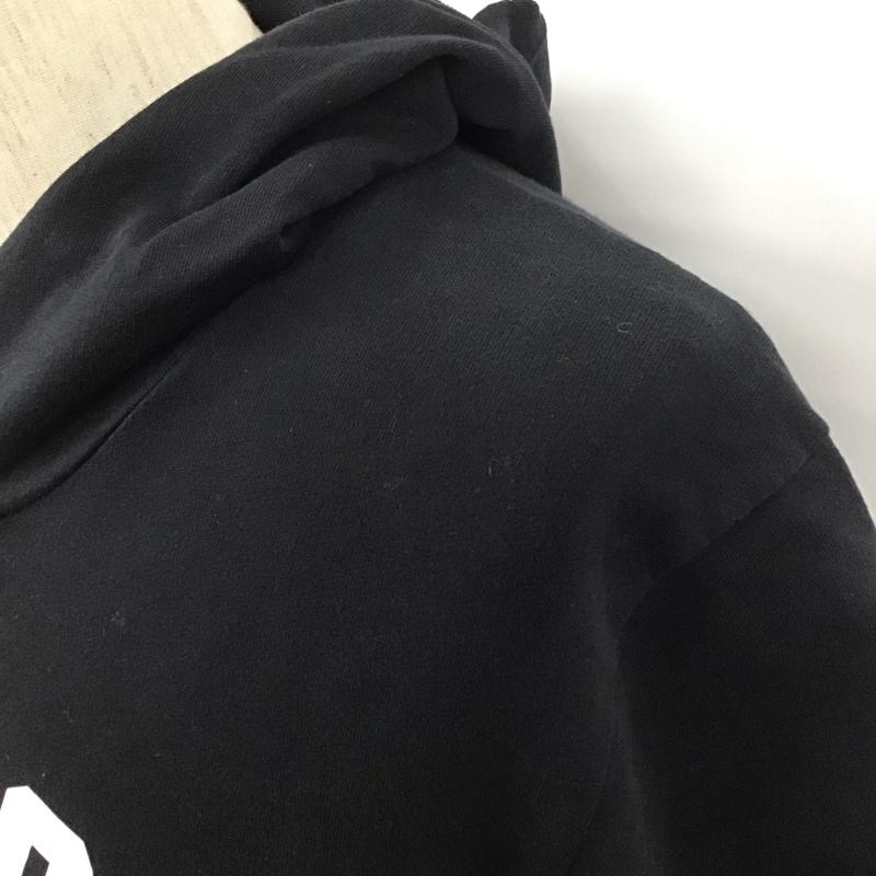 エアジョーダン AIR JORDAN パーカー 半袖 911317-010 SPORTSWEARSHORTSLEEVEHOODEDTOP 半袖パーカー M ロゴ、文字 黒 / ブラック /  メンズ USED 古着 中古 10109793