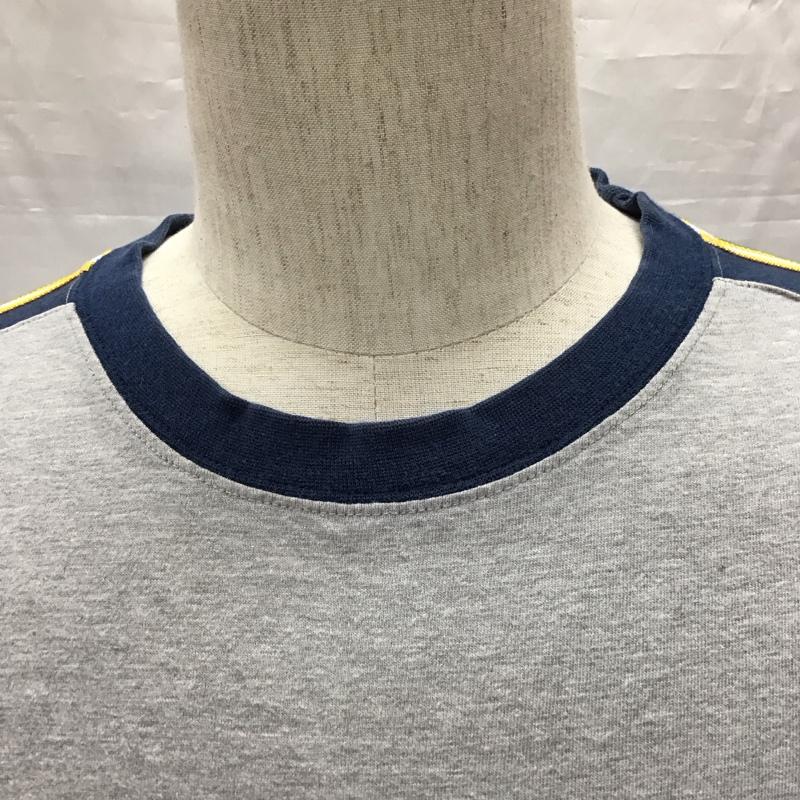 チャンピオン Champion Tシャツ 半袖 CM1031 M ワンポイント 灰 / グレー / X 紺 / ネイビー / X 黄 / イエロー /  メンズ USED 古着 中古 10117027