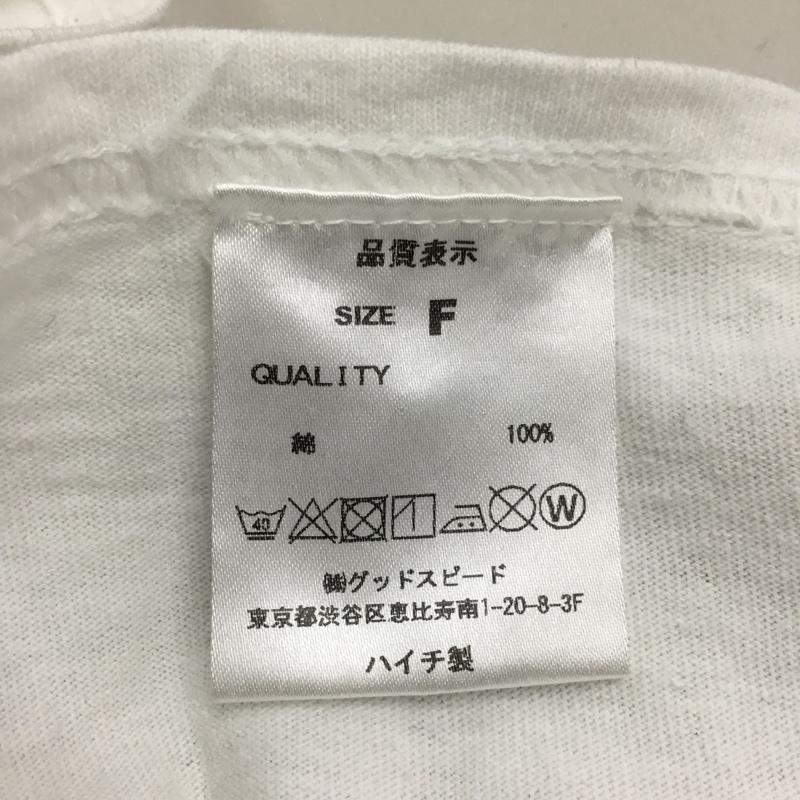 グッドロックスピード GOOD ROCK SPEED Tシャツ 半袖 ロベルタベイリー BEAUTY&YOUTH フォトT FREE プリント 白 / ホワイト /  メンズ USED 古着 中古 10117762