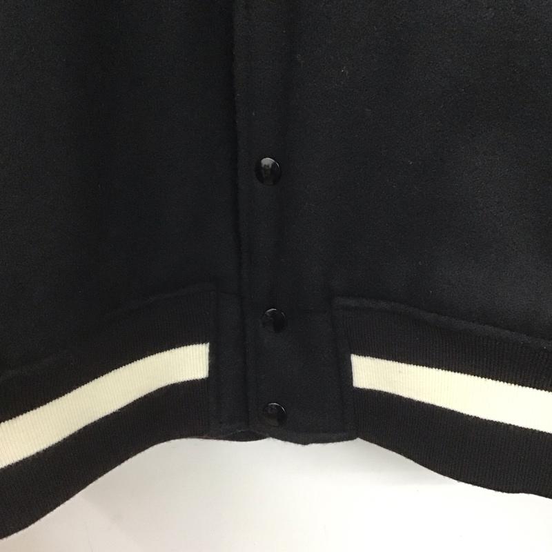ビームス BEAMS ジャケット、上着 ジャケット、ブレザー スタジャン アウター 古着 前ボタン L 無地 黒 / ブラック / X 白 / ホワイト /  メンズ USED 古着 中古 10146568