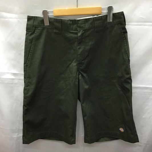 ディッキーズ Dickies パンツ ショートパンツ dk006825a761 FlatFrontWorkPantShorts ハーフパンツ カジュアルパンツ 32インチ 無地 カーキ / カーキ /  メンズ USED 古着 中古 10108439
