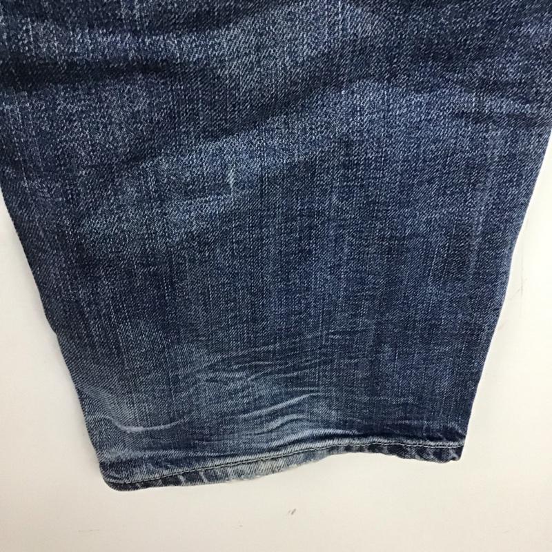 ディーゼル DIESEL パンツ デニム、ジーンズ デニムパンツ ストレートパンツ ワイドパンツ カジュアルパンツ 32インチ ダメージ加工 インディゴ / インディゴ /  メンズ USED 古着 中古 10122035