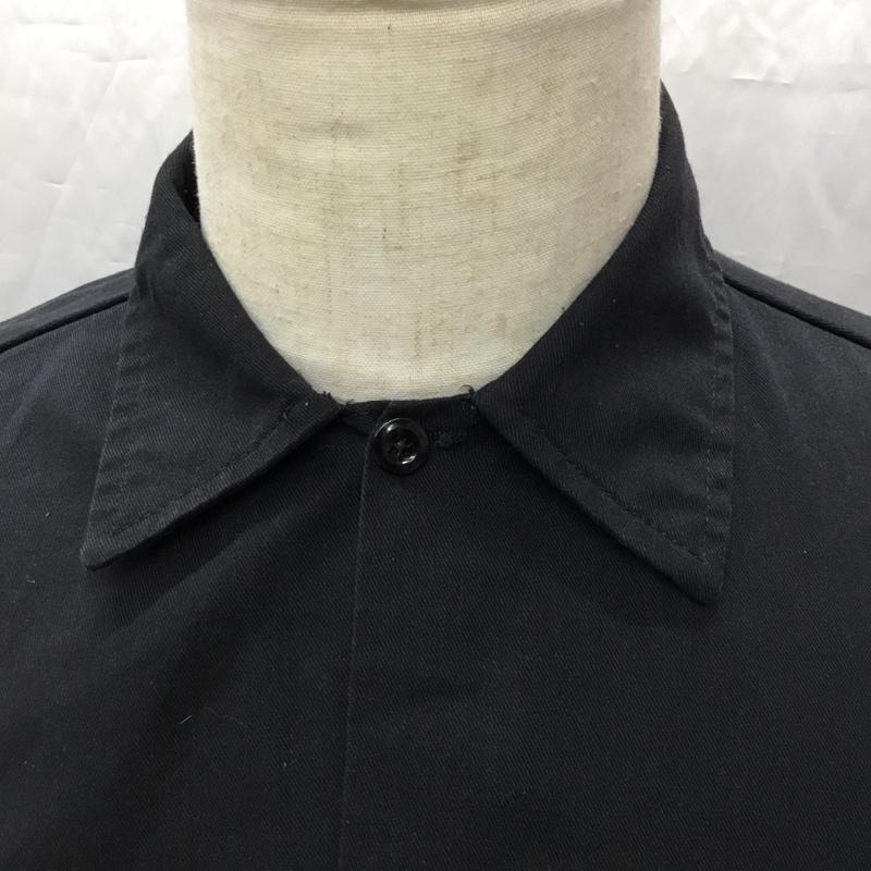 ディッキーズ Dickies シャツ、ブラウス 半袖 1574BK ワークシャツ S 無地 黒 / ブラック /  メンズ USED 古着 中古 10112389