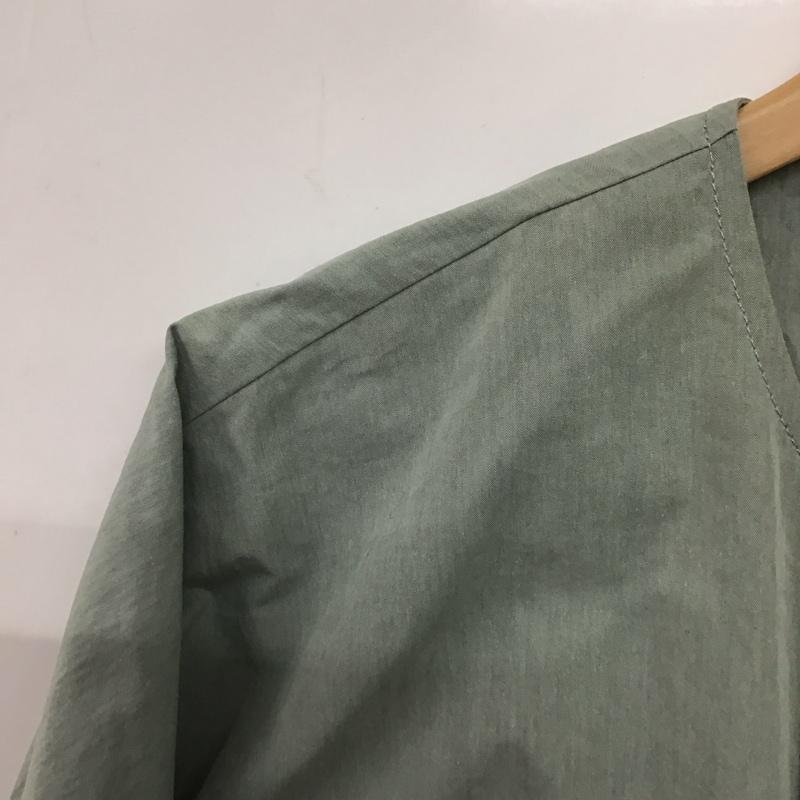 ケービーエフ KBF コート コート一般 KB06-27C140 フロントタックコート ONE SIZE 無地 薄緑 / ライトグリーン /  レディース USED 古着 中古 10145018
