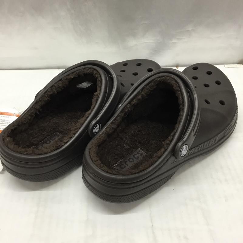 クロックス crocs サンダル サンダル 16244-22Z Ralen lined Clog 25cm 25.0cm 無地 茶 / ブラウン /  メンズ USED 古着 中古 10141973