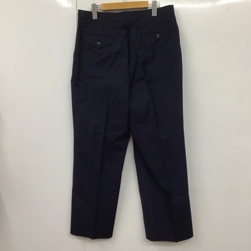 ラコステ LACOSTE パンツ チノパン チノパン カジュアルパンツ ワイドパンツ ストレートパンツ 無地 紺 / ネイビー /  メンズ USED 古着 中古 10108464