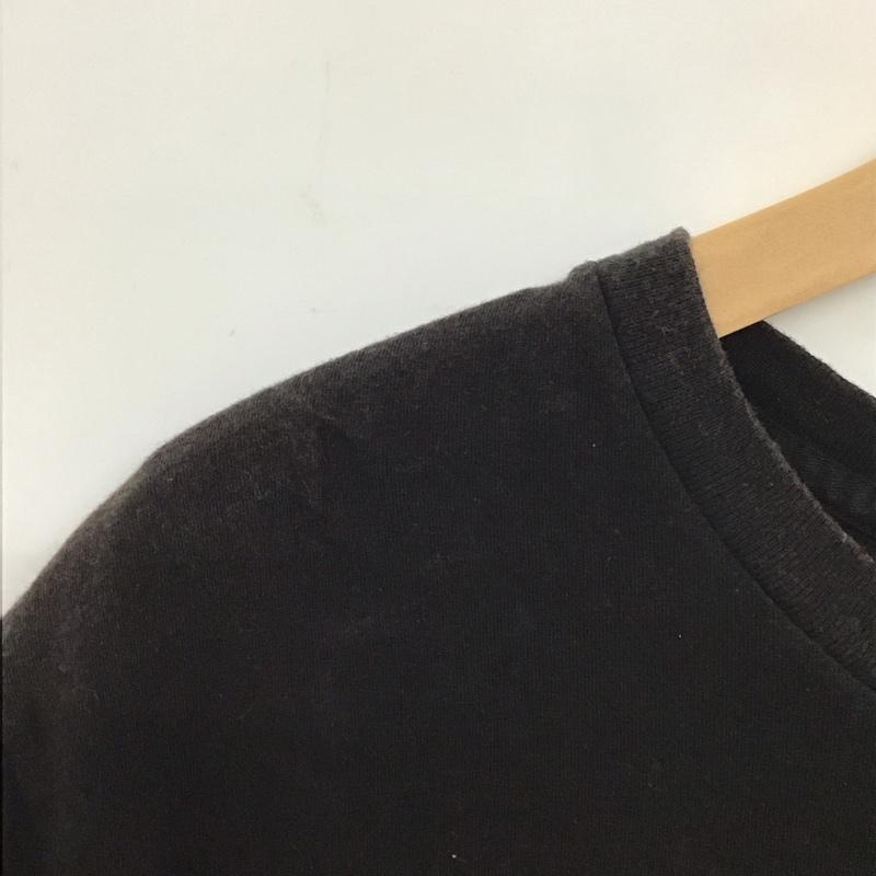 ディズニー Disney Tシャツ 半袖 M プリント X ロゴ、文字 黒 / ブラック /  メンズ USED 古着 中古 10134532