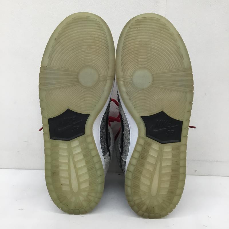 ナイキ NIKE スニーカー スニーカー DUNK HIGH PREMIUM 313171024 27.0cm ロゴ、文字 灰 / グレー /  メンズ USED 古着 中古 10110131