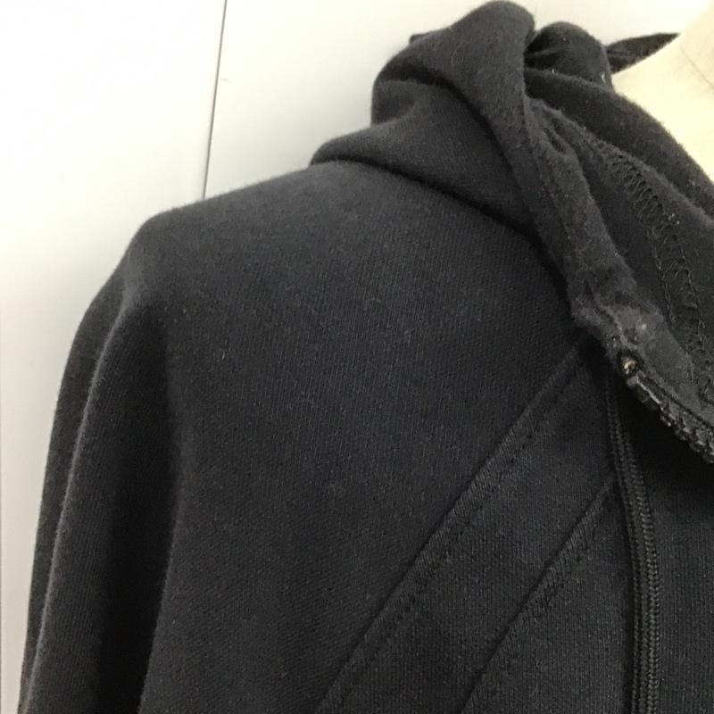 エアジョーダン AIR JORDAN パーカー 長袖 ジップパーカー DJ0885-010 ワームアップ ジャケット XL 無地 黒 / ブラック /  メンズ USED 古着 中古 10106001