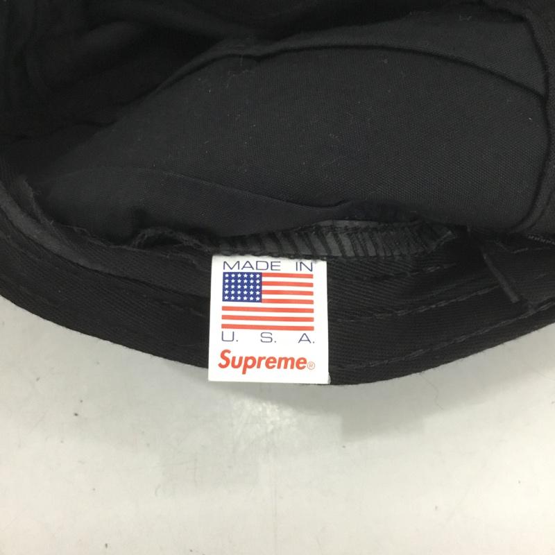 シュプリーム Supreme 帽子 キャップ 18AW Side Panel Camp Cap 18FW ロゴ、文字 黒 / ブラック /  メンズ USED 古着 中古 10137144
