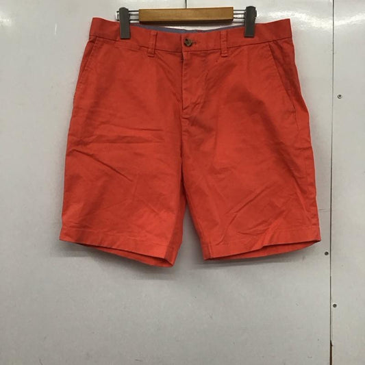 トミーヒルフィガー TOMMY HILFIGER パンツ ショートパンツ ショートパンツ ハーフパンツ カジュアルパンツ 32インチ 無地 橙 / オレンジ /  メンズ USED 古着 中古 10146792