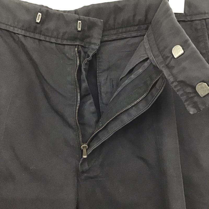 ジルサンダー JIL SANDER パンツ チノパン チノパン ワイドパンツ カジュアルパンツ 48 無地 紺 / ネイビー /  メンズ USED 古着 中古 10139179