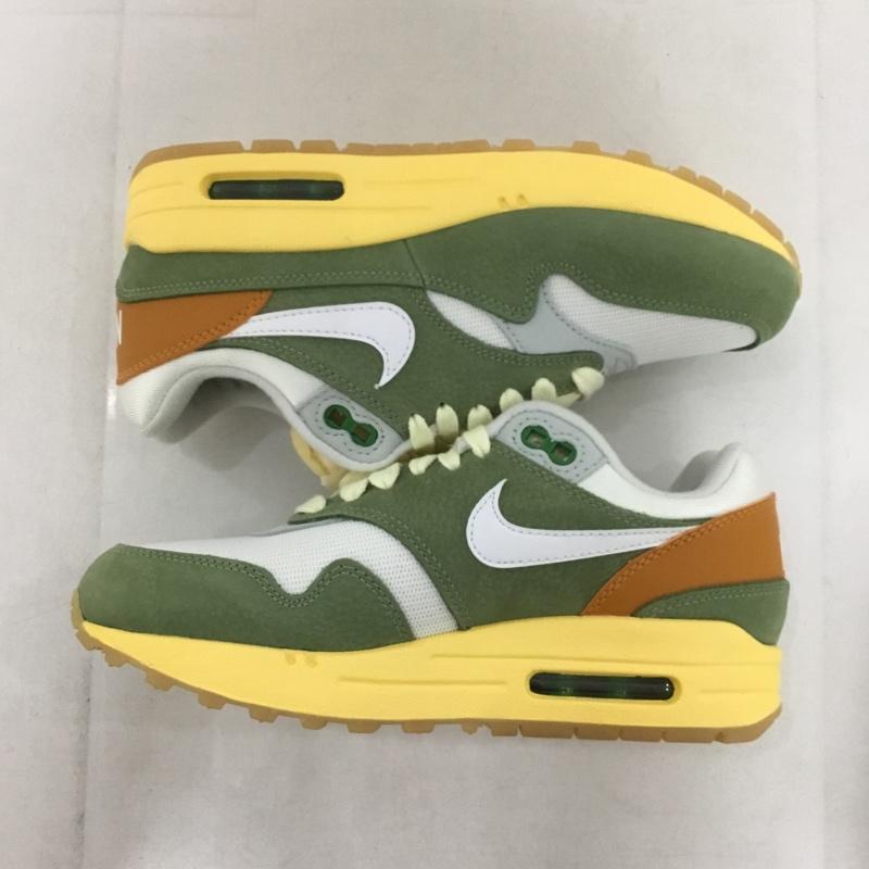 ナイキ NIKE スニーカー スニーカー FD0395 386 WMNS AIR MAX 1 PREMIUM Think Tank 22.5cm 箱有 22.5cm ロゴ、文字 カーキ / カーキ / X 白 / ホワイト /  レディース USED 古着 中古 10145590