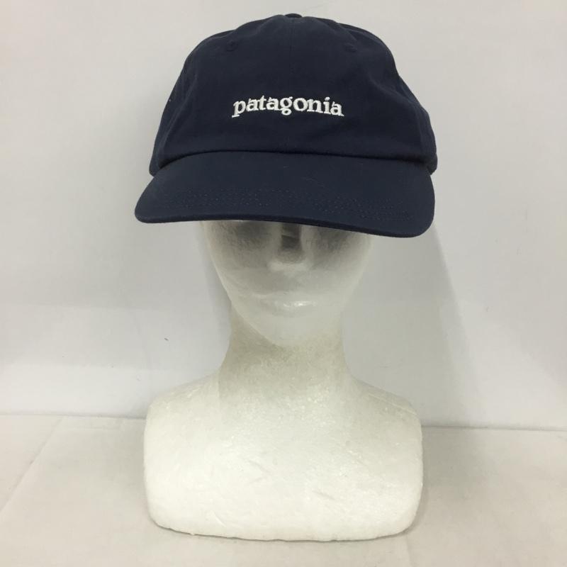 パタゴニア patagonia 帽子 キャップ netplus ロゴ、文字 紺 / ネイビー /  メンズ USED 古着 中古 10143296