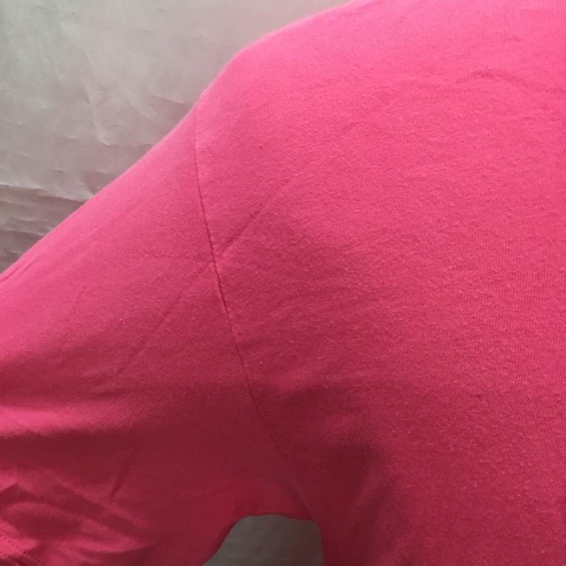 ステューシー STUSSY Tシャツ 半袖 M ロゴ、文字 桃 / ピンク /  メンズ USED 古着 中古 10113433