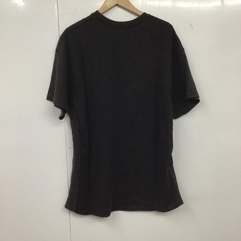 エム M Tシャツ 半袖 L プリント X ロゴ、文字 黒 / ブラック /  メンズ USED 古着 中古 10138218