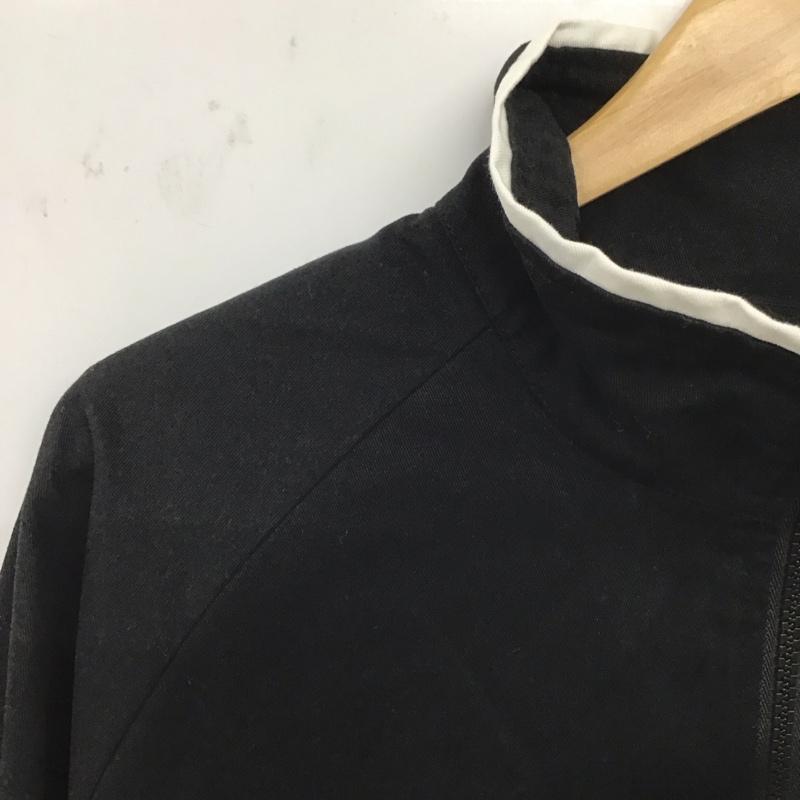 ジャバ Java トレーナー 長袖 JV1010307 ハーフ ジップ プルオーバー M ロゴ、文字 黒 / ブラック /  レディース USED 古着 中古 10140345