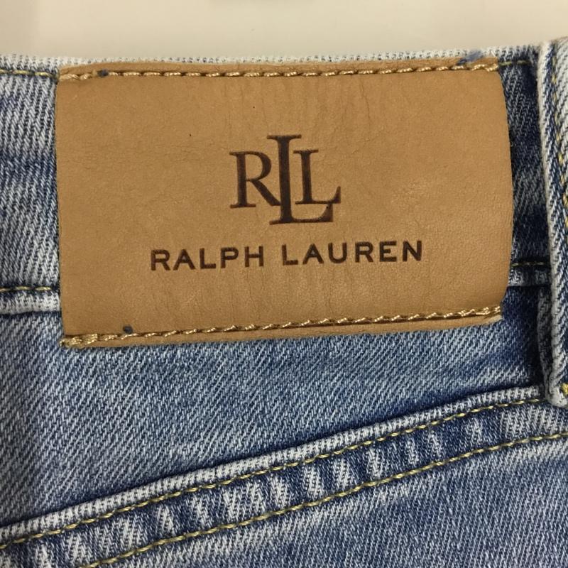 ローレンラルフローレン LAUREN RALPH LAUREN パンツ デニム、ジーンズ 無地 水色 / ライトブルー /  メンズ USED 古着 中古 10110634