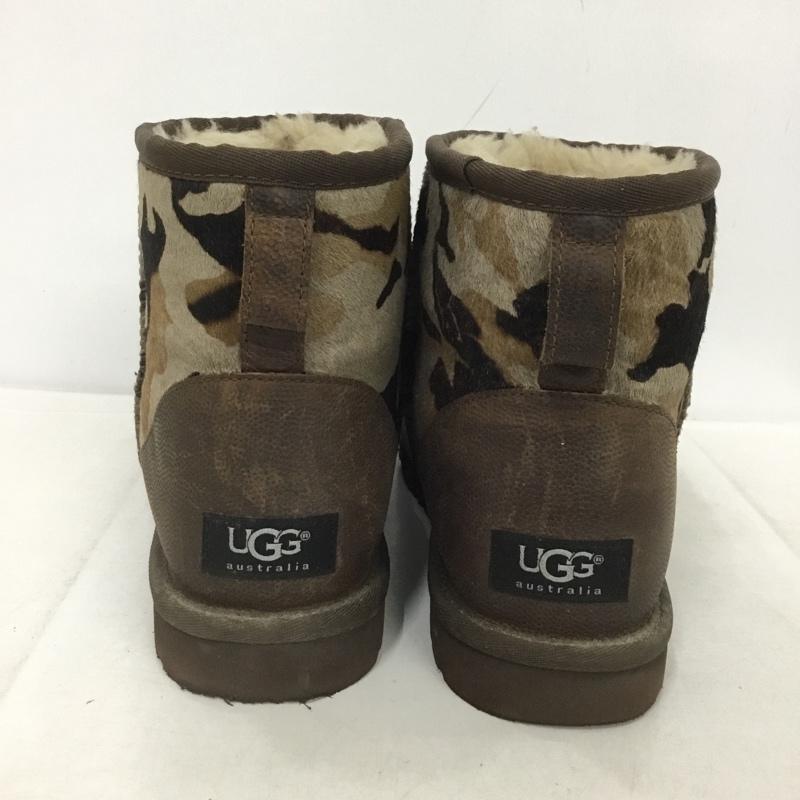 アグ UGG ブーツ ショートブーツ 1007891 Classic Mini Camo 26cm 26.0cm カモフラージュ柄・迷彩 茶 / ブラウン /  メンズ USED 古着 中古 10138006