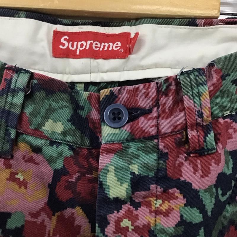 シュプリーム Supreme パンツ デニム、ジーンズ 2020年秋冬 PinUpChinoPant ワイドパンツ 総柄 ジーンズ チノパン 32インチ 花柄 マルチカラー / マルチカラー /  メンズ USED 古着 中古 10106330