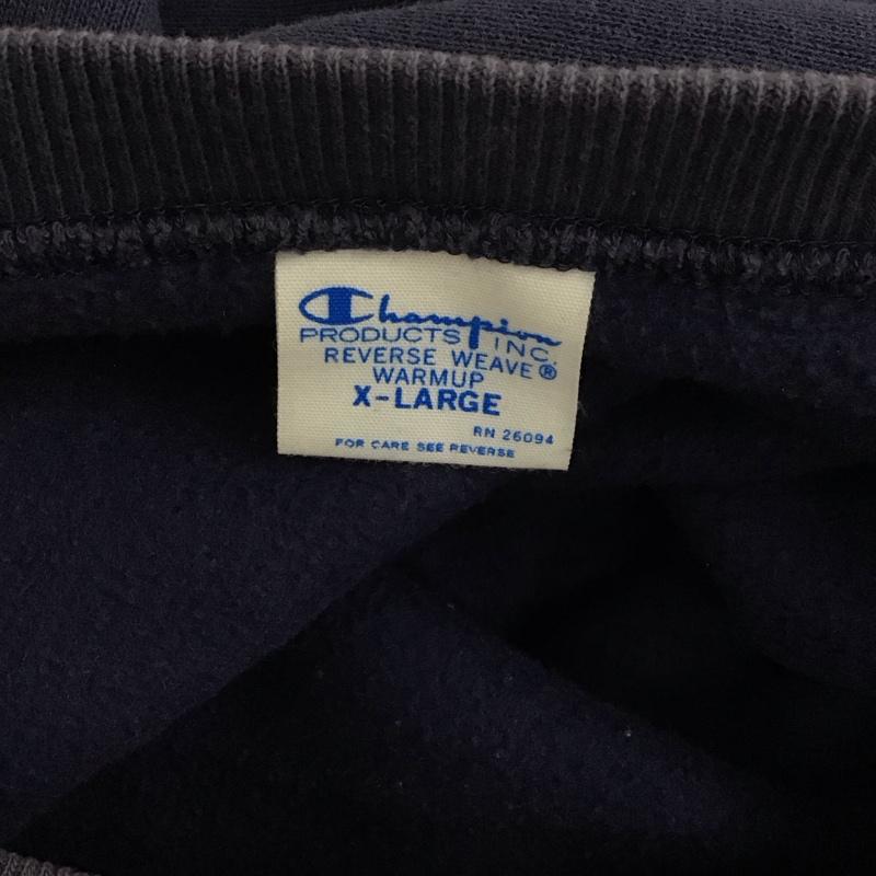 チャンピオン Champion トレーナー 長袖 長袖 XL 無地 紺 / ネイビー /  メンズ USED 古着 中古 10123818