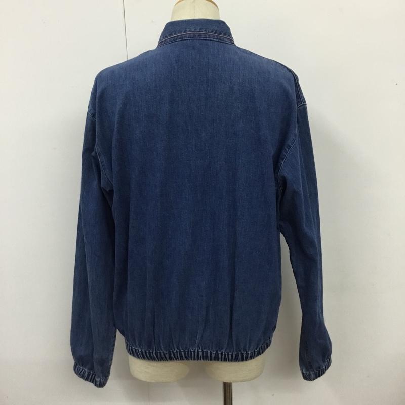 ポロバイラルフローレン Polo by RALPH LAUREN ジャケット、上着 ジャンパー、ブルゾン ジップアップジャケット ジャンパー デニムジャケット カジュアルジャケット アウター M ロゴ、文字 インディゴ / インディゴ /  メンズ USED 古着 中古 10110007