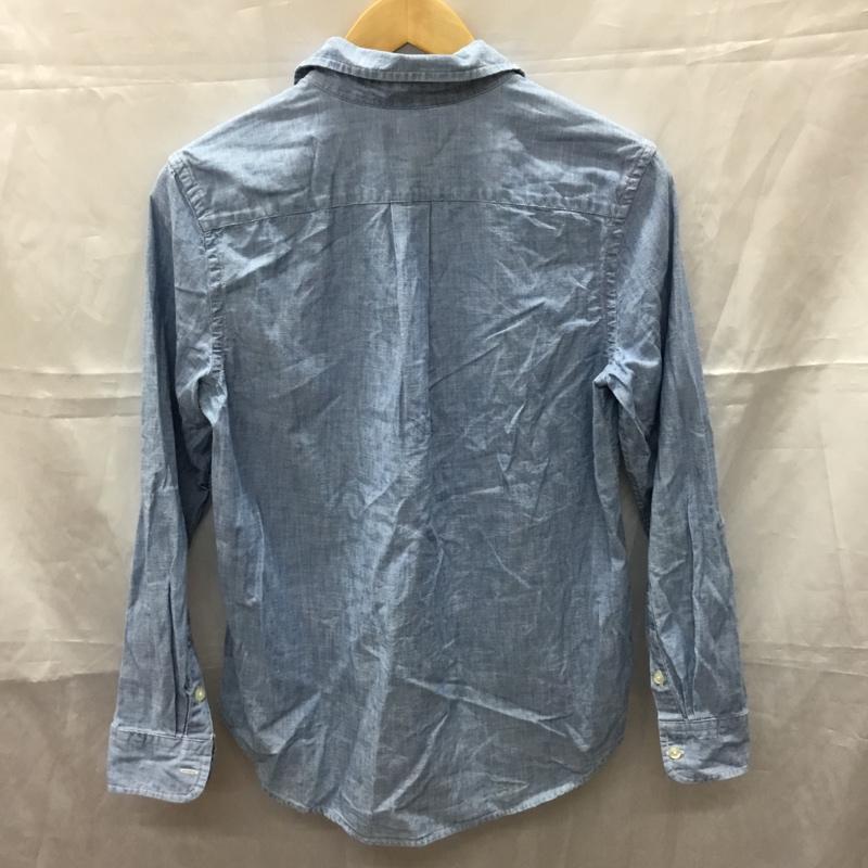 ポロラルフローレン POLO RALPH LAUREN シャツ、ブラウス 長袖 ボタンダウンシャツ L 無地 水色 / ライトブルー /  メンズ USED 古着 中古 10110632