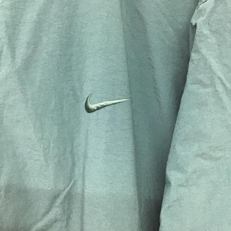 ナイキ NIKE ジャケット、上着 ジャケット、ブレザー プルオーバージャケットパーカー アウター XL ロゴ、文字 緑 / グリーン /  メンズ USED 古着 中古 10146023