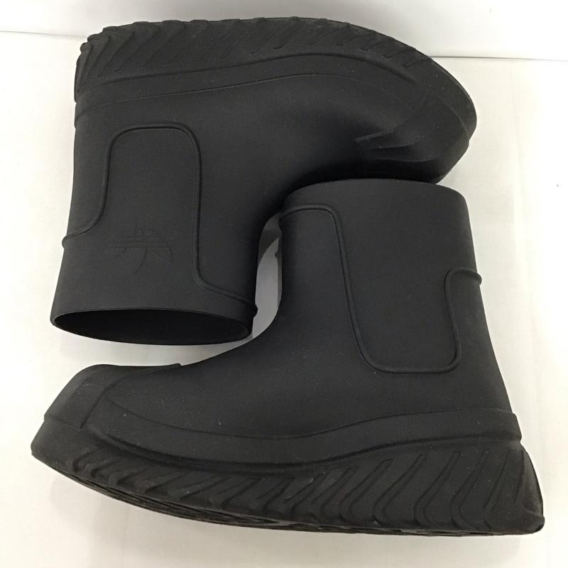 アディダス adidas ブーツ ブーティ ADIFOM SST BOOT ロゴ、文字 黒 / ブラック /  メンズ USED 古着 中古 10135372