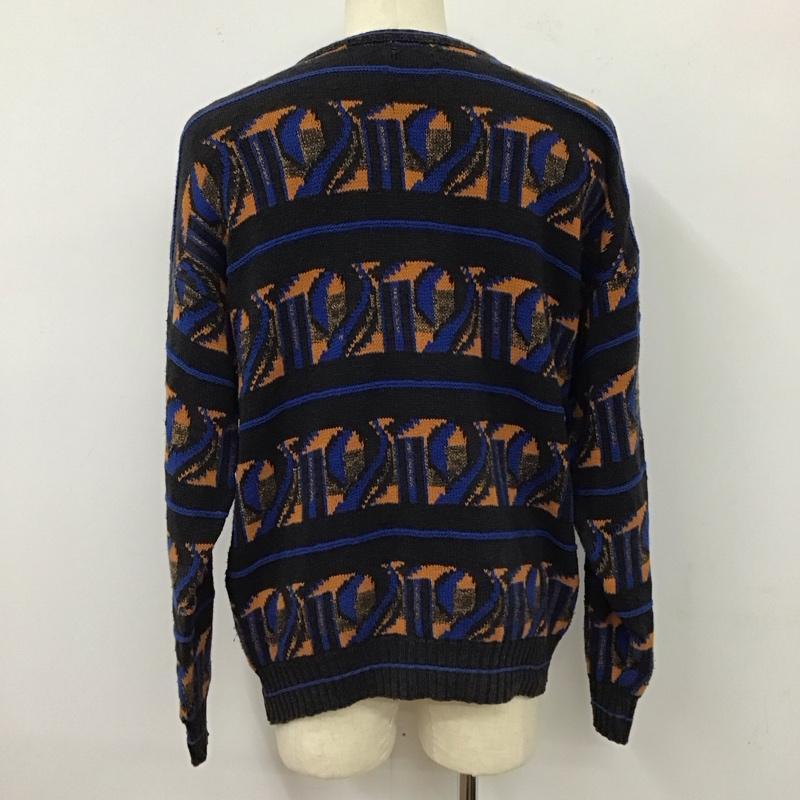 クリスチャンディオール Christian Dior ニット、セーター 長袖 M  マルチカラー / マルチカラー /  メンズ USED 古着 中古 10117149