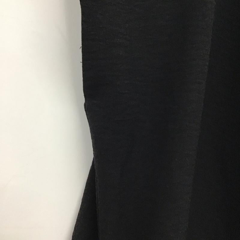 ザラ ZARA カットソー 半袖 0264/170/800 FLOWY WRAP TOP S 無地 黒 / ブラック /  レディース USED 古着 中古 10133648