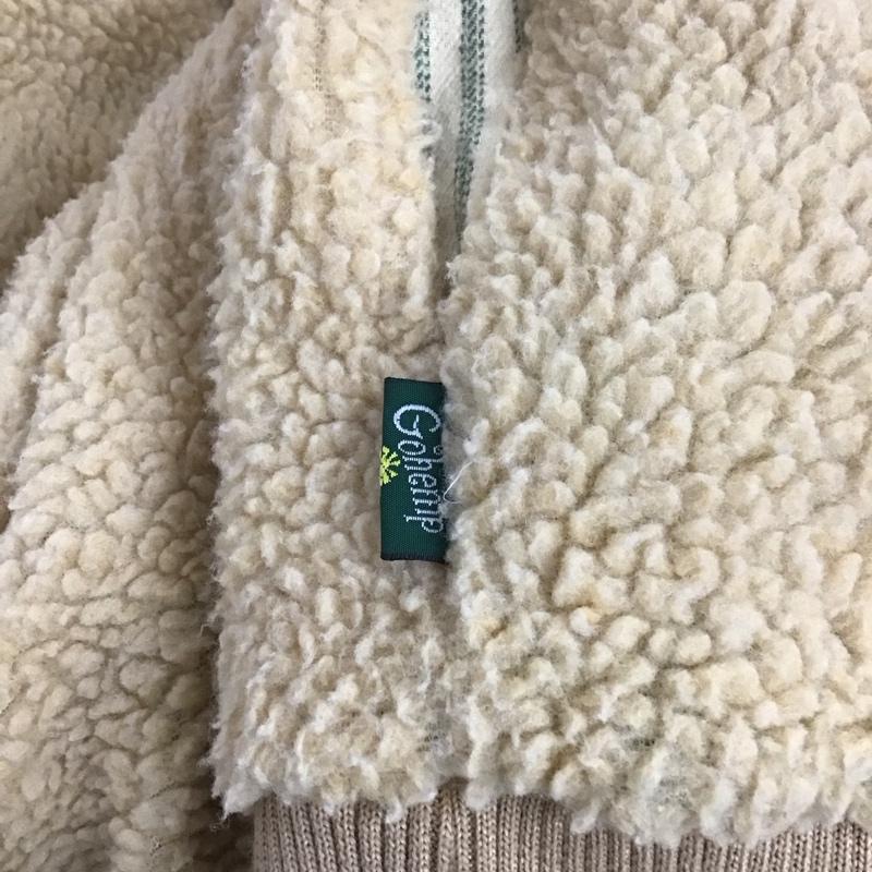 ゴーヘンプ GOHEMP カットソー 長袖 長袖フリースカットソー プルオーバー M 無地 ベージュ / ベージュ /  メンズ USED 古着 中古 10142399