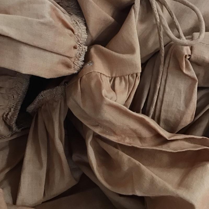 アズールバイマウジー AZUL BY MOUSSY カーディガン 長袖 250bsm30-365c カシュクール2WAYガウン ロングカーディガン M 無地 橙 / オレンジ /  レディース USED 古着 中古 10146146