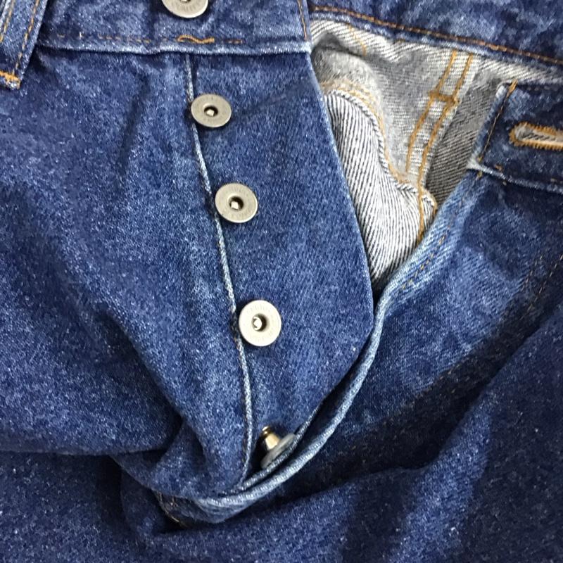 古着 USED パンツ デニム、ジーンズ デニムパンツ ワイドパンツ Gパン 31インチ 無地 インディゴ / インディゴ /  メンズ USED 古着 中古 10129229