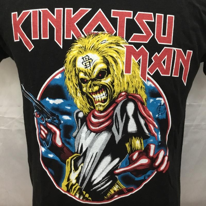古着 USED Tシャツ 半袖 キン肉マン M キャラクター 黒 / ブラック /  メンズ USED 古着 中古 10111348