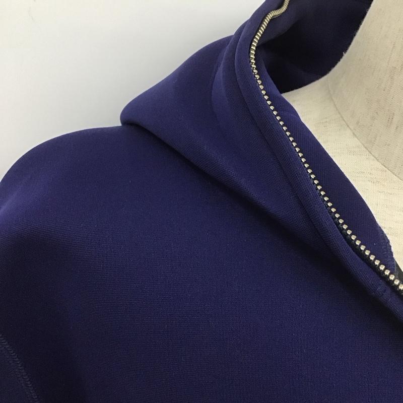エーエイプバイアベイシングエイプ AAPE BY A BATHING APE パーカー 長袖 ジップアップパーカー 長袖パーカー フード付きパーカー XXL ロゴ、文字 紺 / ネイビー /  メンズ USED 古着 中古 10107436