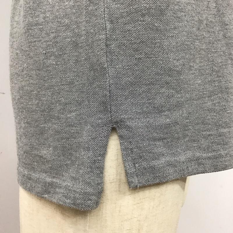 バズリクソンズ Buzz Rickson s ポロシャツ 半袖 半袖ポロシャツ カラーシャツ 半袖カットソー XL ロゴ、文字 灰 / グレー /  メンズ USED 古着 中古 10113106