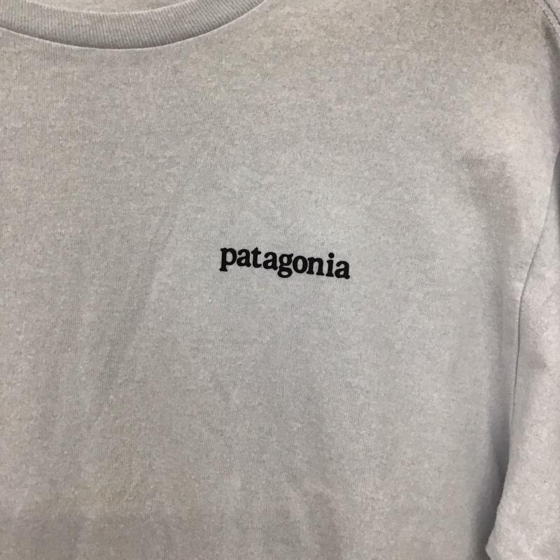 パタゴニア patagonia カットソー 長袖 38517 ロングスリーブラインロゴリッジレスポンシビリティー M ロゴ、文字 マルチカラー / マルチカラー /  メンズ USED 古着 中古 10148126