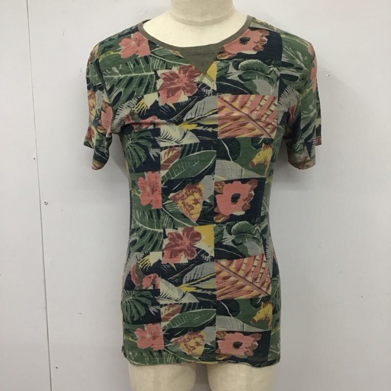 ティーシーエスエス TCSS Tシャツ 半袖 半袖カットソー プリントTシャツ クルーネックカットソー 花柄 マルチカラー / マルチカラー /  メンズ USED 古着 中古 10113134