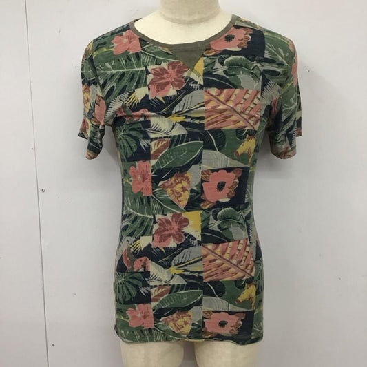 ティーシーエスエス TCSS Tシャツ 半袖 半袖カットソー プリントTシャツ クルーネックカットソー 花柄 マルチカラー / マルチカラー /  メンズ USED 古着 中古 10113134