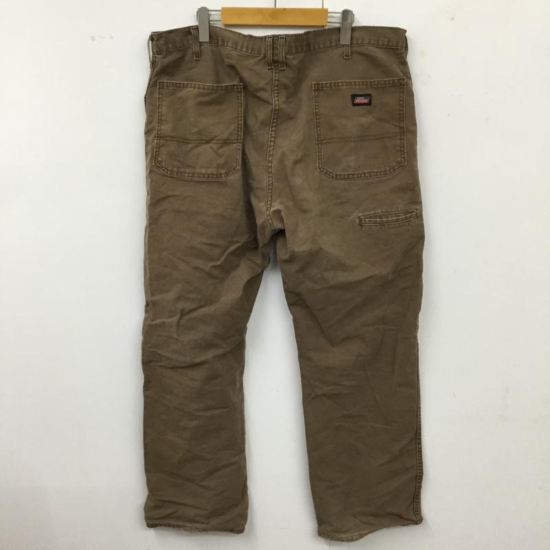 ディッキーズ Dickies パンツ ワークパンツ、ペインターパンツ ワークパンツ ワイドパンツ カジュアルパンツ 40 無地 茶 / ブラウン /  メンズ USED 古着 中古 10116669