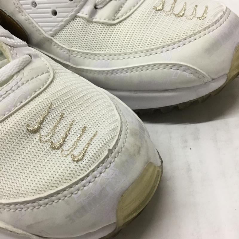 ナイキ NIKE スニーカー スニーカー DA1342-170 WMNS AIR MAX 90 SE 28.5cm 28.5cm ロゴ、文字 白 / ホワイト / X 金 / ゴールド /  メンズ USED 古着 中古 10112859