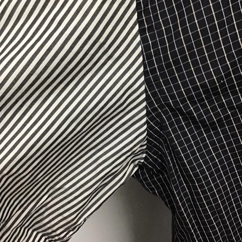 ロバート グラハム Robert Graham シャツ、ブラウス 長袖 長袖シャツ カジュアルシャツ カラーシャツ 柄シャツ XXL ボーダー柄 X チェック 白 / ホワイト / X 紺 / ネイビー /  メンズ USED 古着 中古 10107800